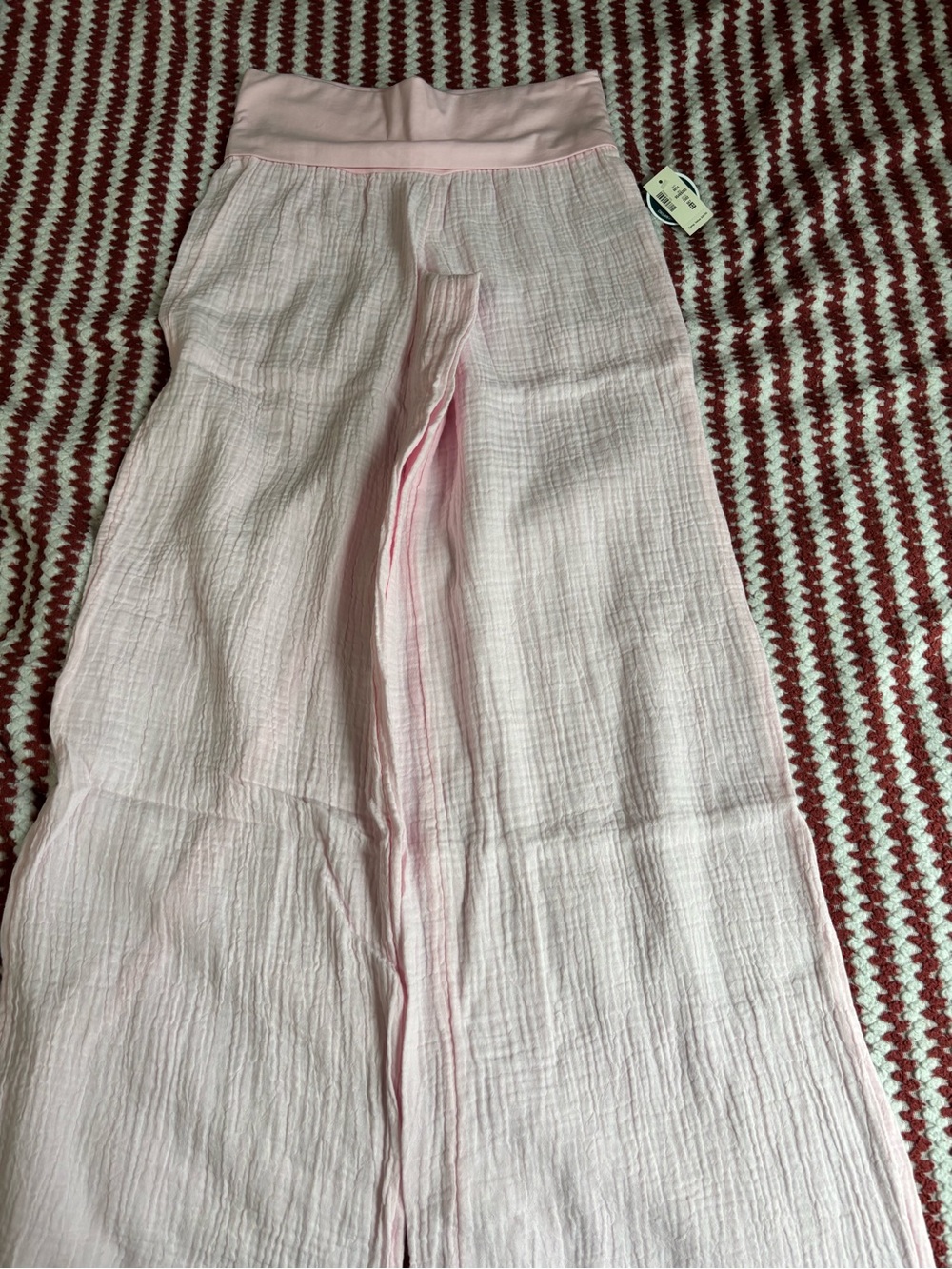Aeropostale Light Pink Wide Leg Pants